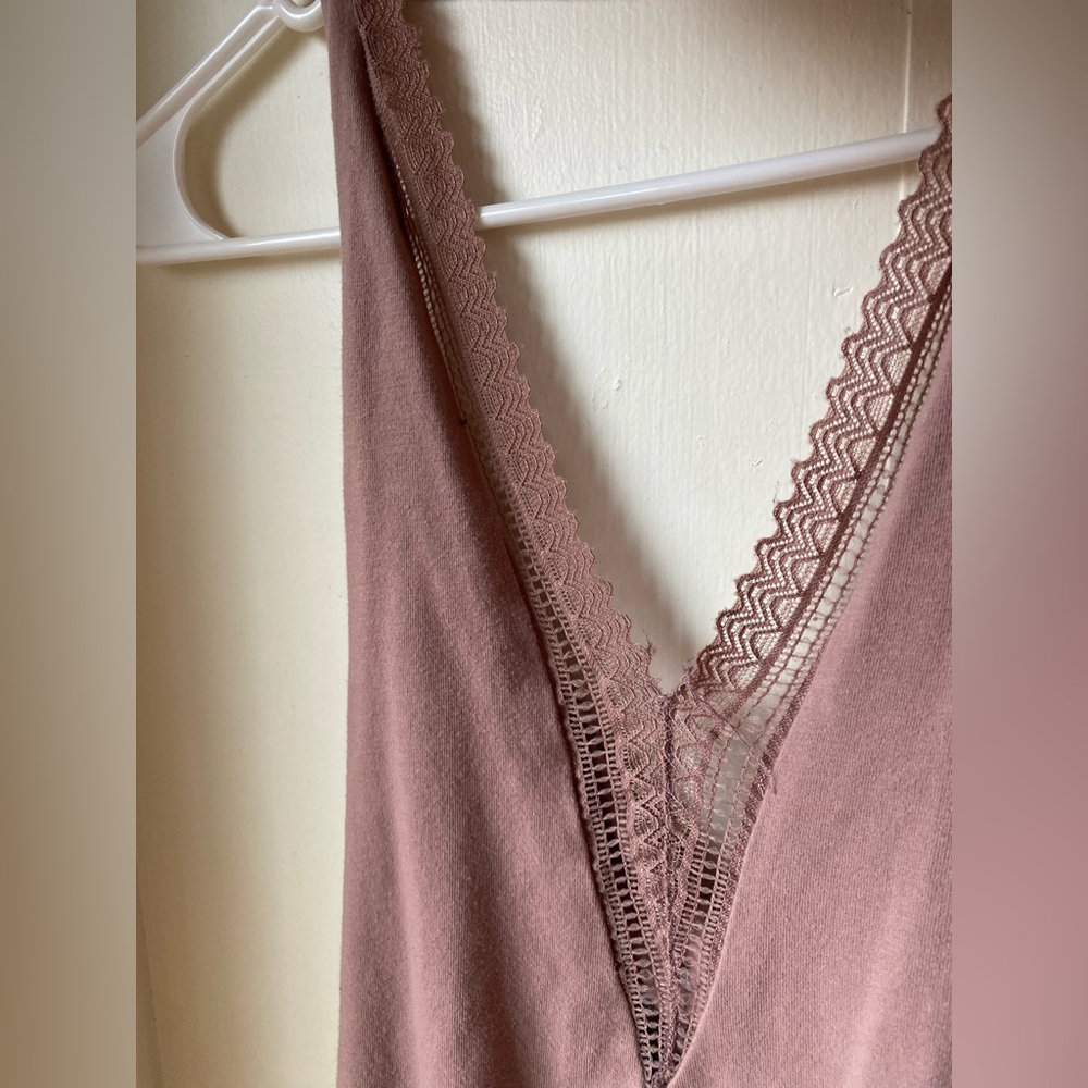 Champagne pink bodysuit